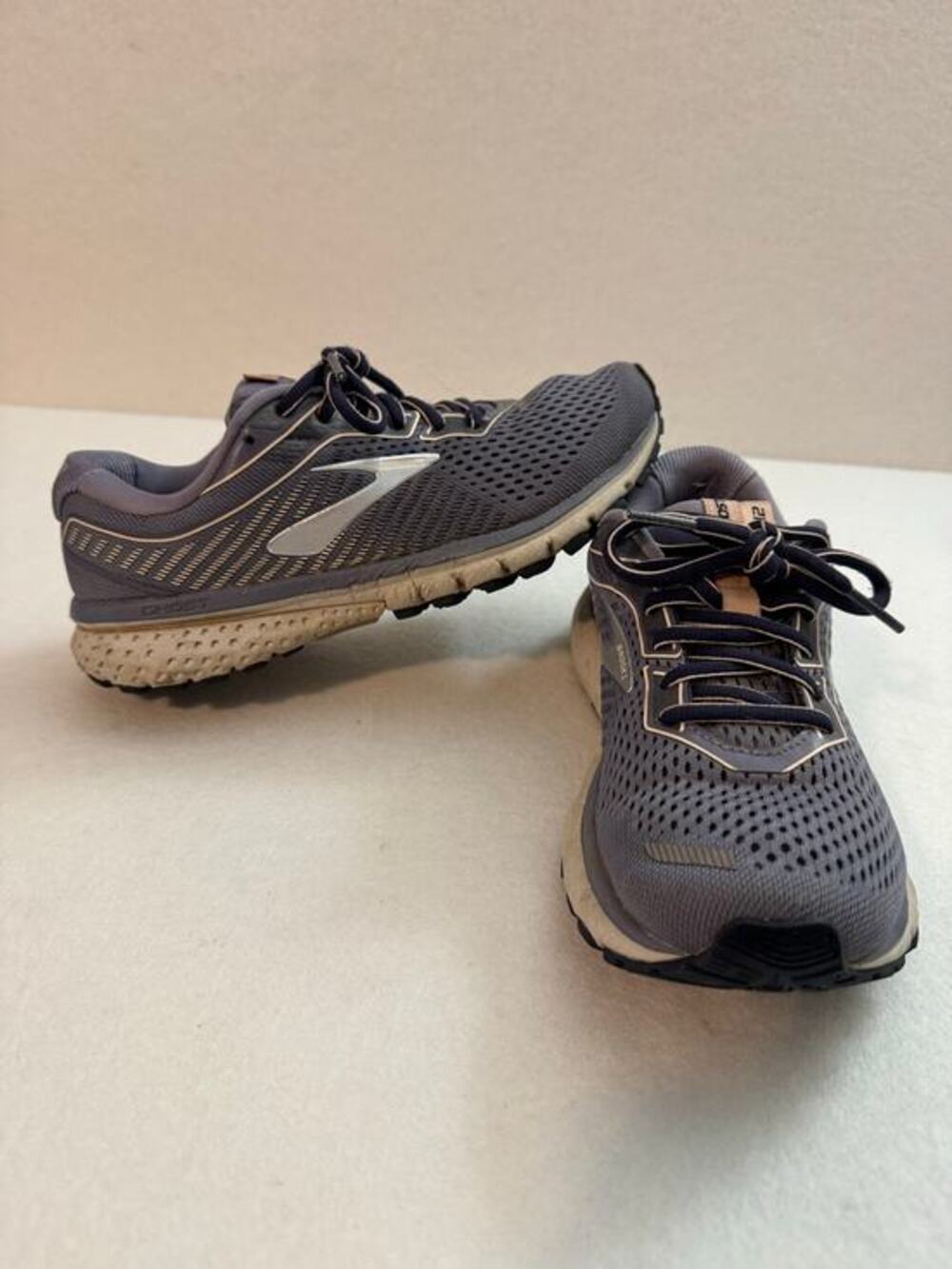 Brooks Women's Ghost 12 Road Running Shoes Training 1203051B085 Blue Gray 6.5B